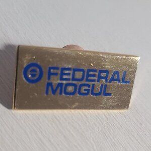 Federal Mogul Vintage Lapel Pin Tie Tack Brooch